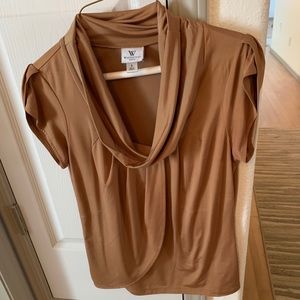 Tan blouse